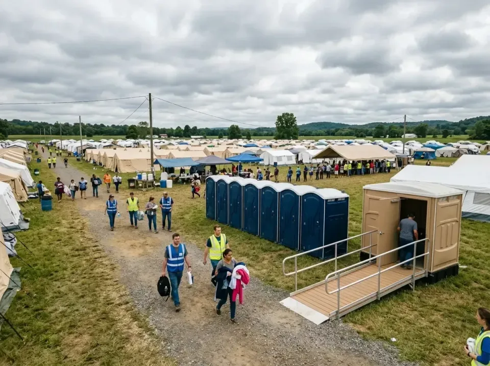 disaster-relief-camp-restrooms-010 — frequently asked questions, Dumpster & Portable Bathrooms Rental in Croom, MD